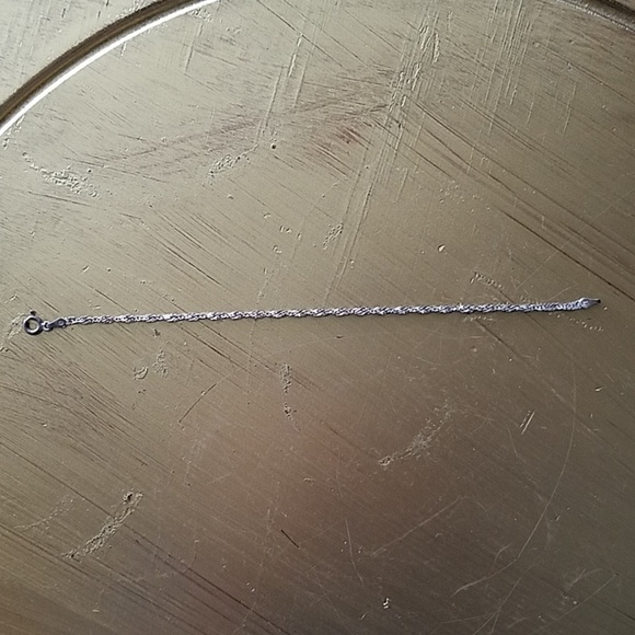 Sterling Silver Chain Link Bracelet - Picture 2 of 4